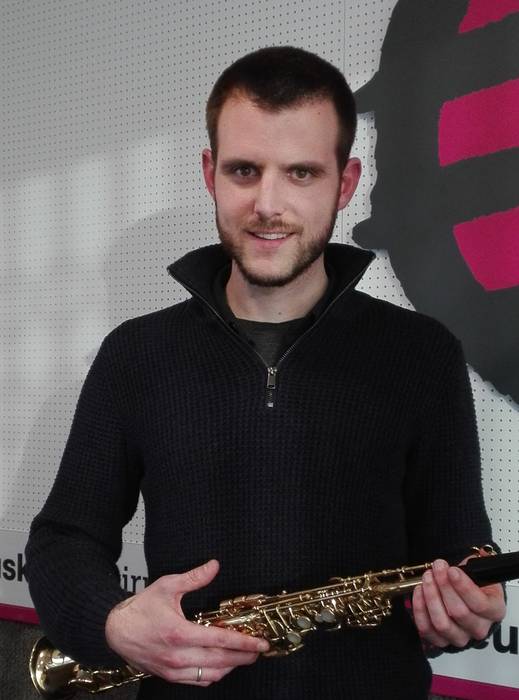 Alberto Arteta saxofoi jotzaile garestarraren lan berriaren aurkezpena Zentralen 