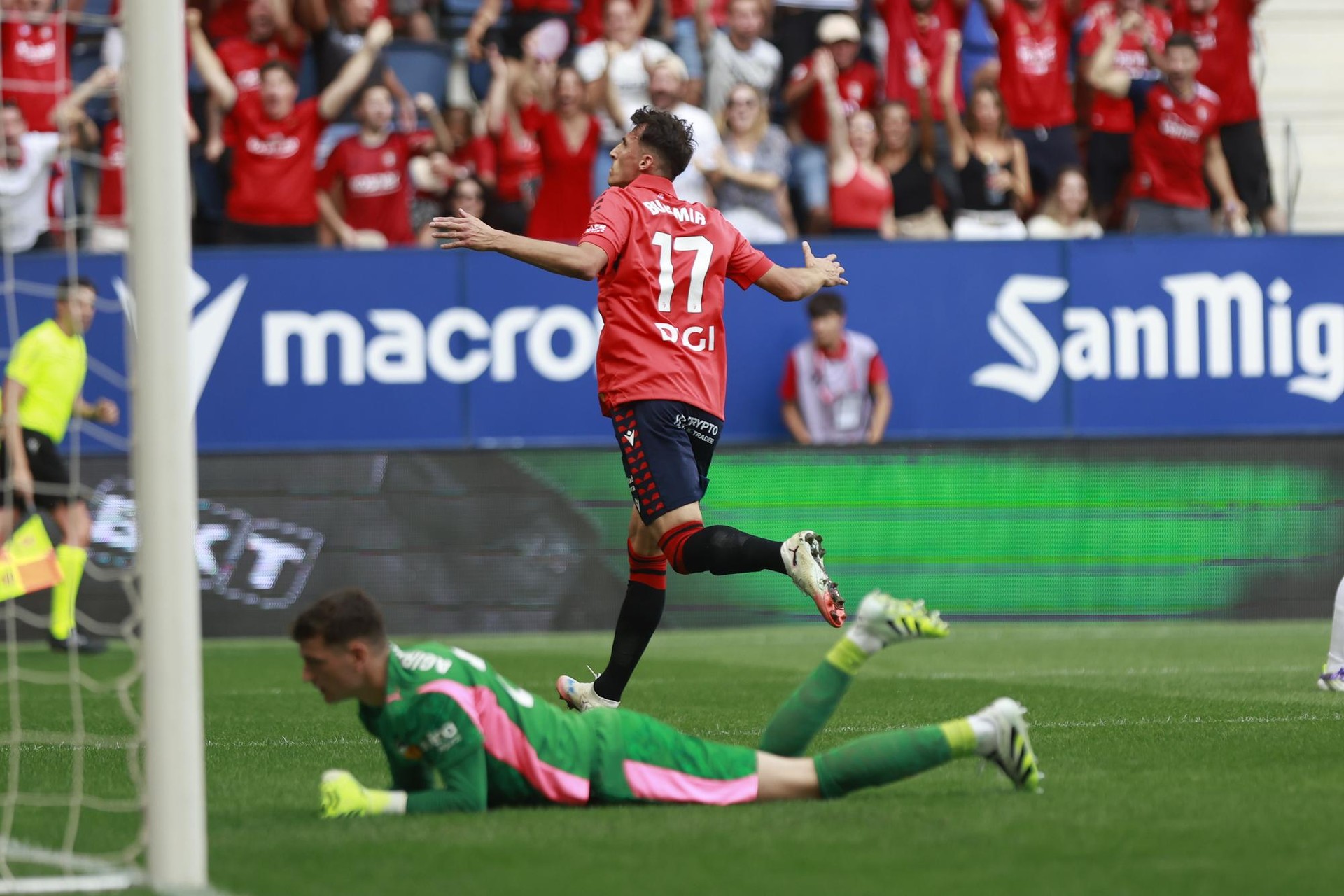 Lisciren Osasuna hasi da erritmoa hartzen