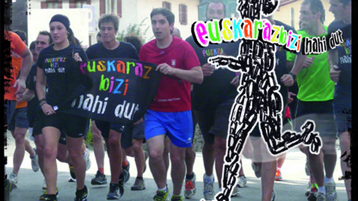 Euskaraz Bizi Nahi Dut Herri Lasterketa larunbat goizean