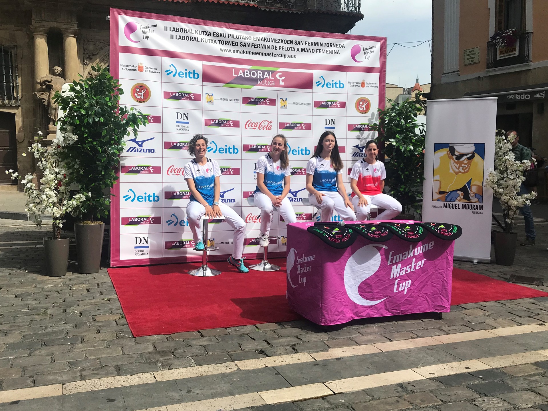 Uztailaren 13an jokatuko da Sanferminetako emakumezkoen eskupilotako final haundia