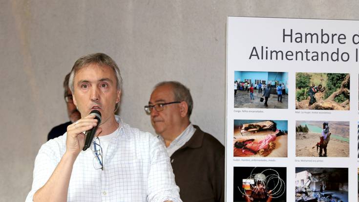 Paris 365 jantoki solidarioak argazki erakusketa jarri du ikusgai Kondestablearen Jauregian