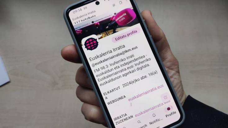 Euskalerria Irratiaren informazioa, Mastodon sare sozialean