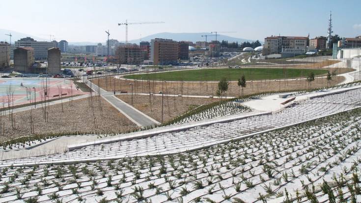 Iruñeko parkerik handienetakoa zabalduko dute gaur Lezkairun, 100.000 metro koadrorekin