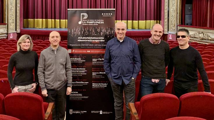 La Pamplonesak zortzi kontzertu eskainiko ditu urtarriletik maiatzera bitartean