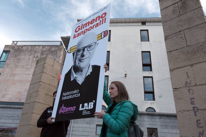 Gimeno kontseilariaren kargugabetzea eskatu dute LABek eta Ikamak