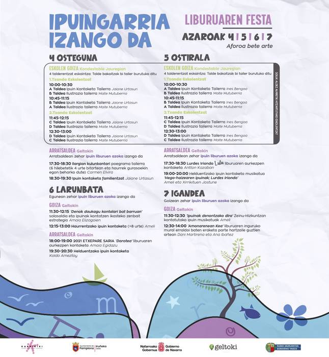AZOKA: Ipuingarria Izango da - Liburuaren festa