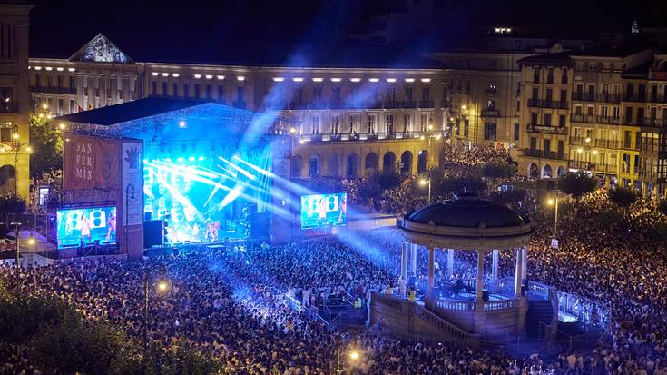 Festaren lehen sei egunetan, 188.300 pertsona bertaratu dira musika emanaldietara