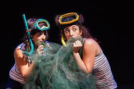 'Itsas sekretuak' haurrentzako antzezlana, Uharten 