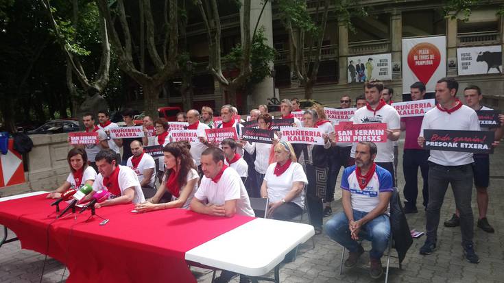 Presorik gabeko sanferminak aldarrikatzeko manifestaziora deitu dute