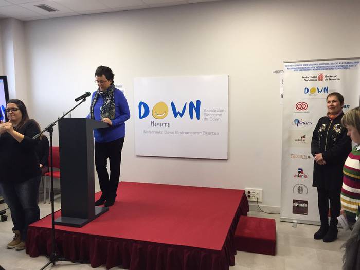 Lezkairura mugialdatu du Nafarroako Down Sindromeak egoitza
