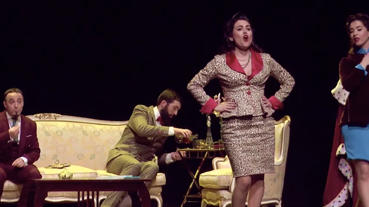 Mozart-en 'Enpresaria' Antzerki musikala euskaraz Antzerki Eskolan