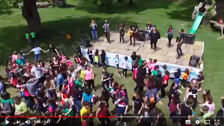 Nafarroa Oinezeko kantuan, inklusibitateari keinu