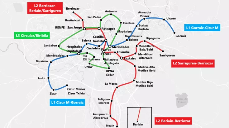 Metroa edo tranbia villavesen alternatiba izan litezke?