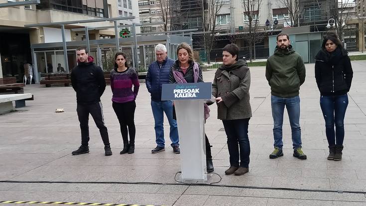 Presoak etxeratu ditzaten eskatzeko manifestaziora deitu du Kalera Kalerak