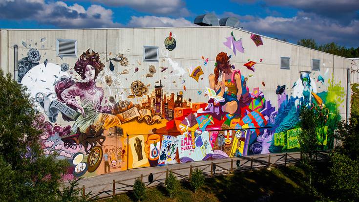 800 metro koadroko horma-irudia margotuko dute Ermitagaña auzoan