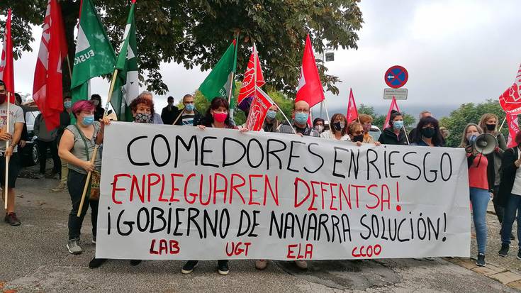 Eskola jantokietako langileen aldeko neurriak eskatu dizkiote sindikatuek Hezkuntza Departamentuari