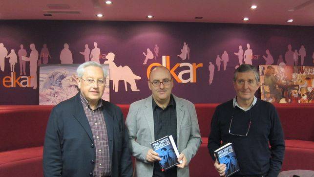 'Tres tristes trileros' liburua aurkeztuko dute Zabaletak eta Aoizek