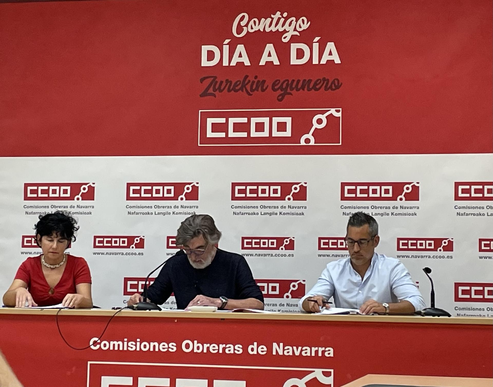 Lan erreformaren eragina Nafarroan zuzena, positiboa eta azkarra izaten ari da CCOO-ren arabera