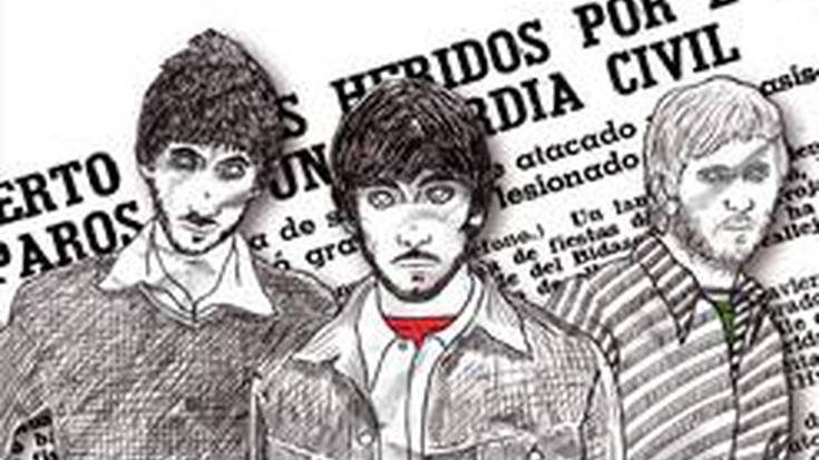 Mikel Taberna: "70eko hamarkadako gizartea eta pertsonaiak margotu nahi izan ditut koadro batean"