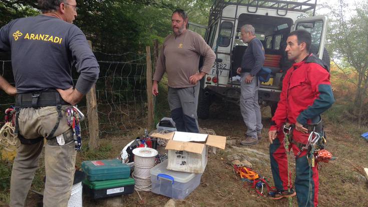 Juana Josefa Goñiren gorpuzkiak aurkitu dituzte Legarreako leizean