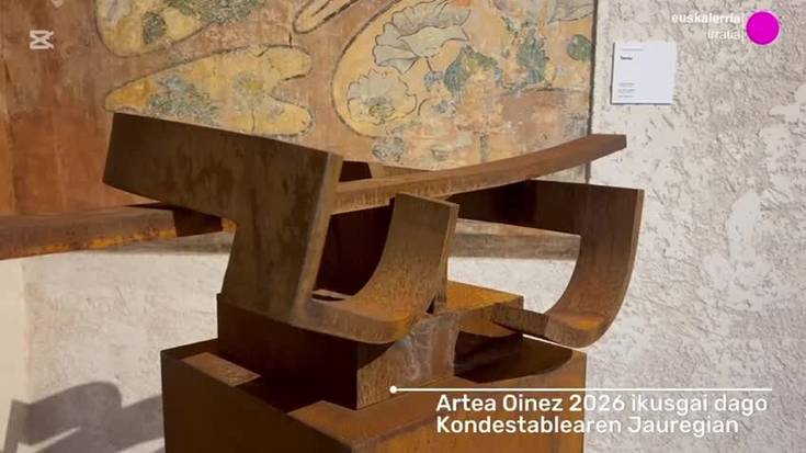 Artea Oinez 2026 erakusketa bisita daiteke Kondestablearen Jauregian