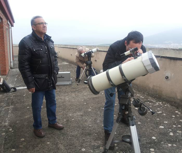 Iruñerrian eklipsea ikusterik ez, lainoaren ondorioz