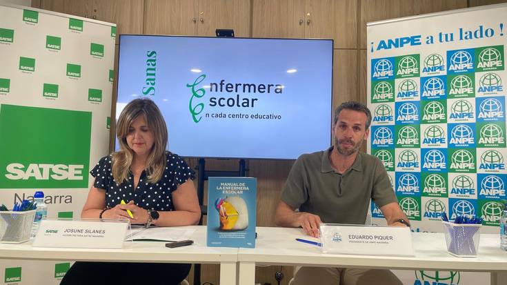 Ikastetxe publikoetan erizain bat egon dadin nahi dute ANPEk eta SATSEk