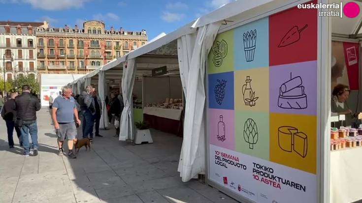 Tokiko produktuen azoka, Gazteluko plazan