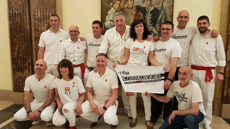 Udaletxean izan dira Altsasuko gurasoak