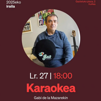 Karaokea Gabi de la Mazarekin