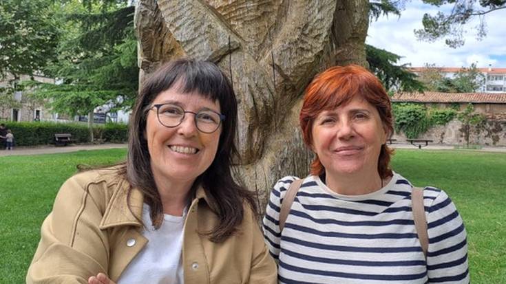 Miren Basurto eta Mirentxu Oteiza (UEU): “Irakasleen esku dago euskal erreferenteak txertatzea eskoletan”