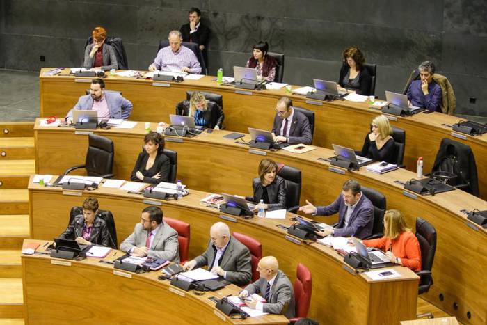 Nafarroako Parlamentuak bere jarduerak murriztu ditu, koronabirusari aurre egiteko