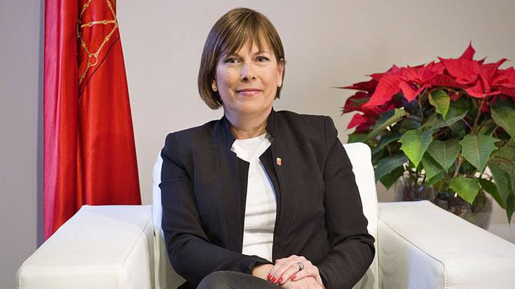 Uxue Barkos: "Lehentasunen aldaketa argia sustatu eta zerbitzu publikoen kalitatea finkatu dugu"