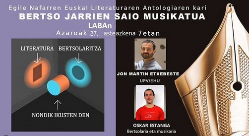 Bertso jarrien saio musikatua