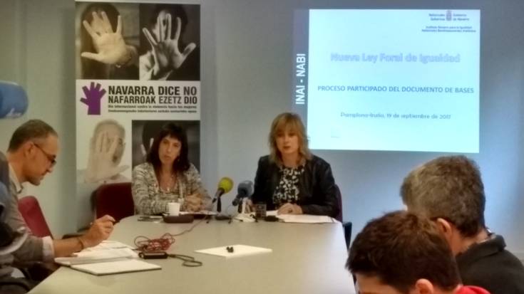 Emakume eta gizonen berdintasunerako foru legea, udazkenerako