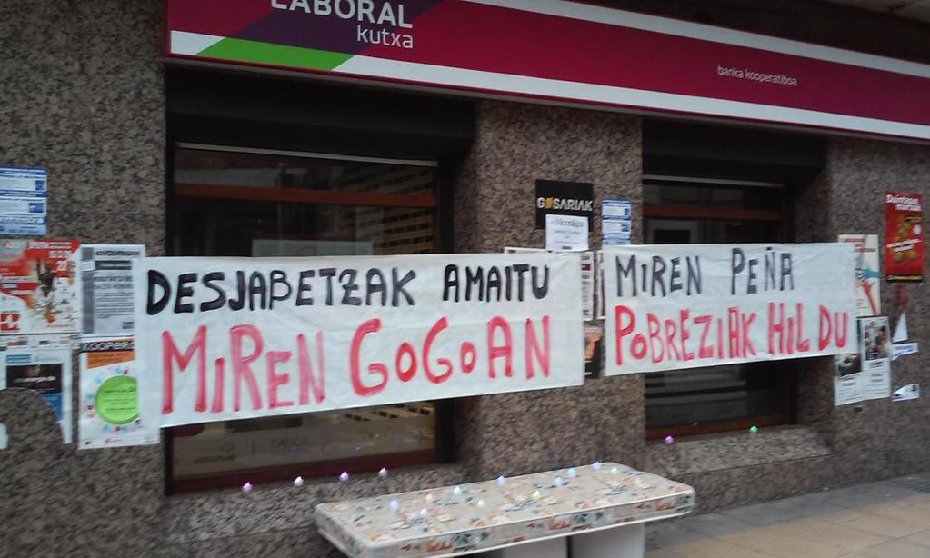 Miren Peñaren omenezko manifestazio isila eginen dute gaur arratsaldean Iruñean