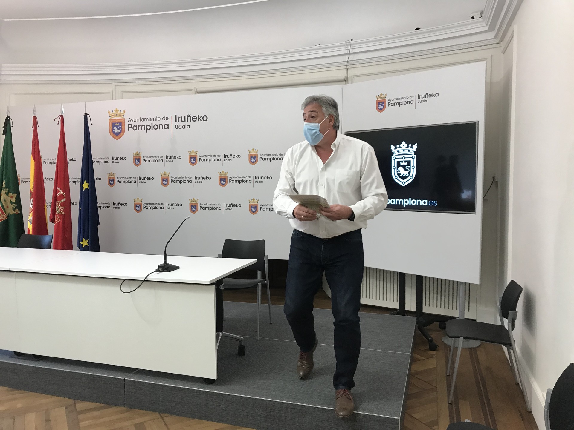 Iruñea berpizteko aurreakordioa adostu dute udal talde guztiek