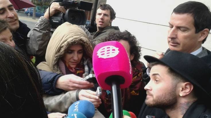 Abel Azkona: "Performance-aren parte izan da epailearen aurreko deklarazioa"