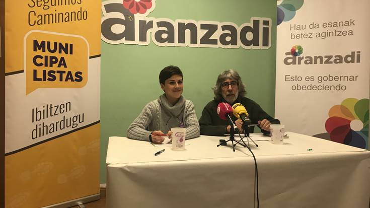 Elkarrekin aurkezteko gonbitea berretsi die Aranzadik  Ezker Batua, Batzarre Equo eta Ahal Duguri