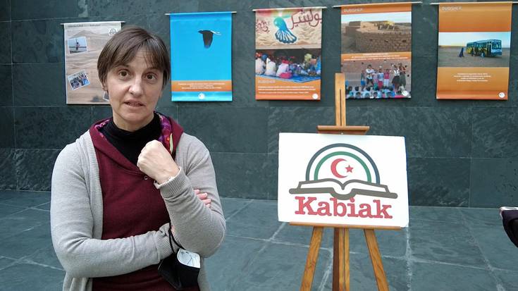 Maite Ramos (Kabiak): "Bubisherrak Saharako herriaren kultura elikatzen du"