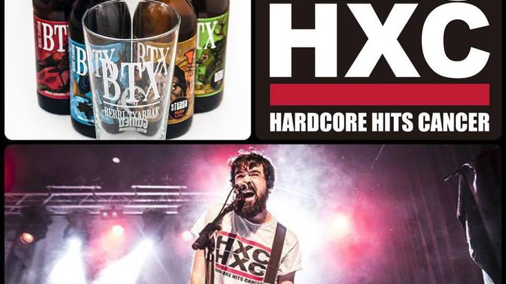 Berri Txarrak-ek haren artisau garagardoaren etekinak Hardocore Hits Cancer elkartearentzat bideratuko ditu