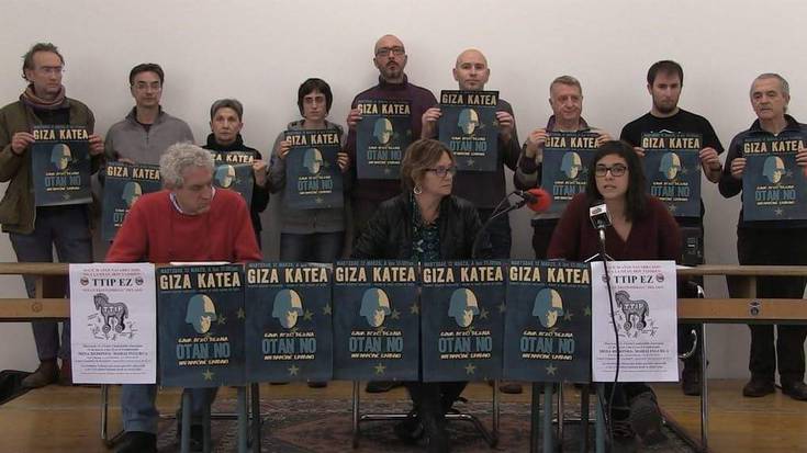 NATO eta TTIP itunaren aurkako mobilizazioak asteburu honetan Tuteran eta Iruñean