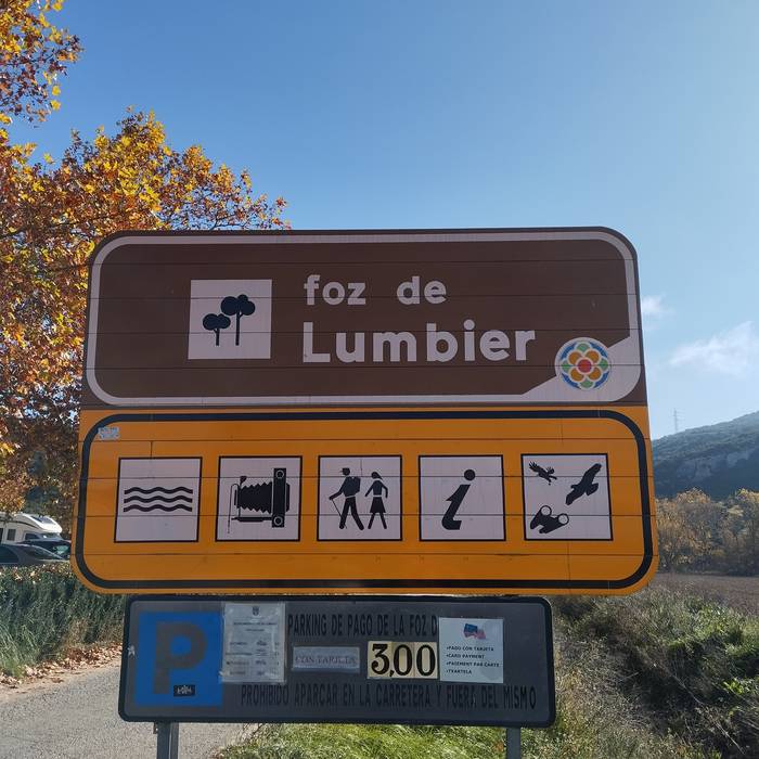 Nafarroako Gobernua: "Lumbierko arroila"?