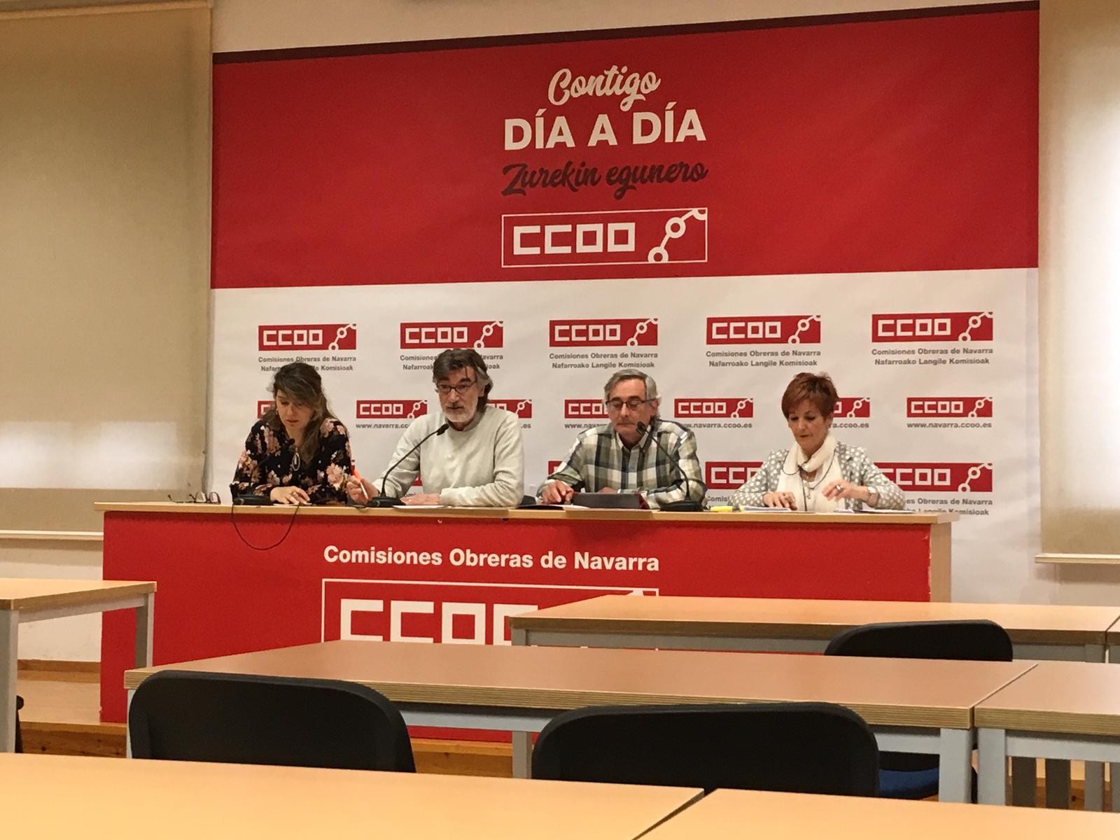 Administrazio publikoan "lidergoa" eskuratu nahi du CCOOk hauteskunde sindikaletan