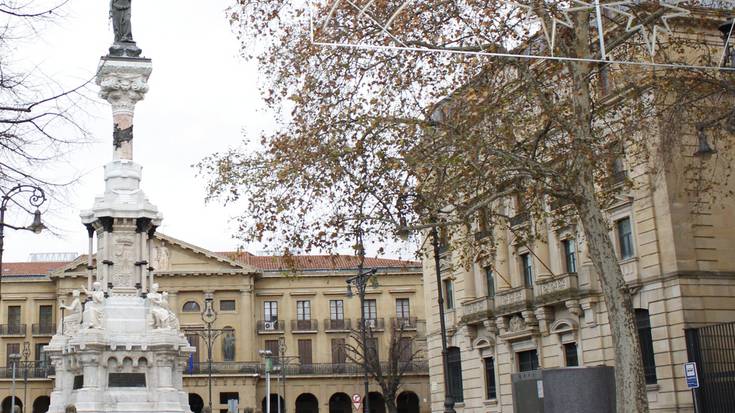 Etxegabe bat hil da Iruñean