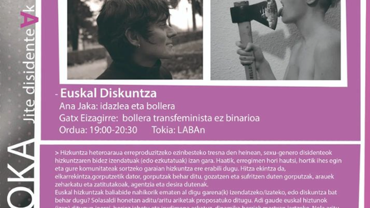 XOKA. Jite disidentea: 'Euskal diskuntza'