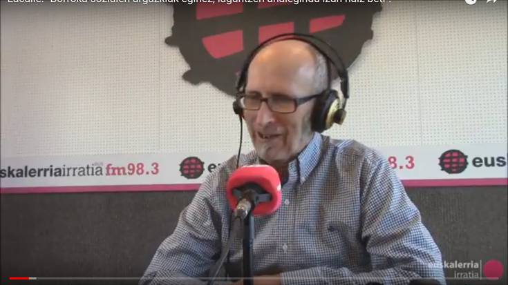 Lacalle: “Borroka sozialen argazkiak eginez, horien alde egiten saiatu izan naiz beti”