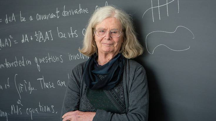 Keskulla Uhlenbeck, matematikaren Nobeltzat hartzen den Abel Saria jaso duen lehen emakumea