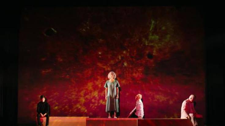 Buruko gaixotasunak lantzen dituen 'Igel euria' antzezlana, gaur, Iruñean