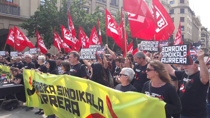 Itsaso Torregrosa (LAB): "Sindikalismoari zigorrak ezartzeak agerian uzten du borroka inoiz baino beharrezkoagoa dela"